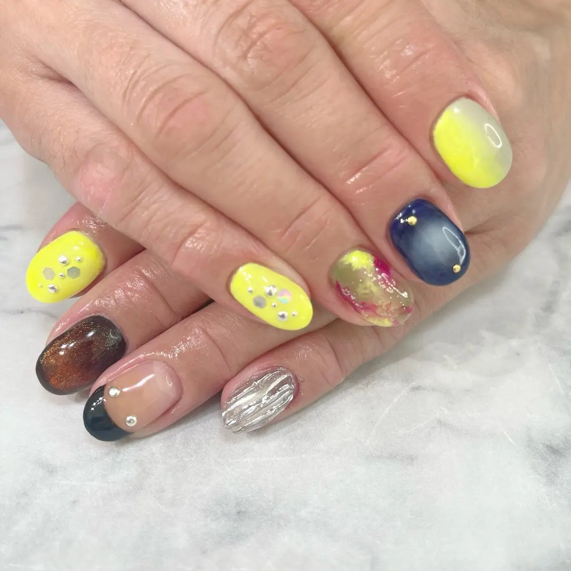 ネイル ハンドネイル ホームネイルサロン Shellのネイルデザイン