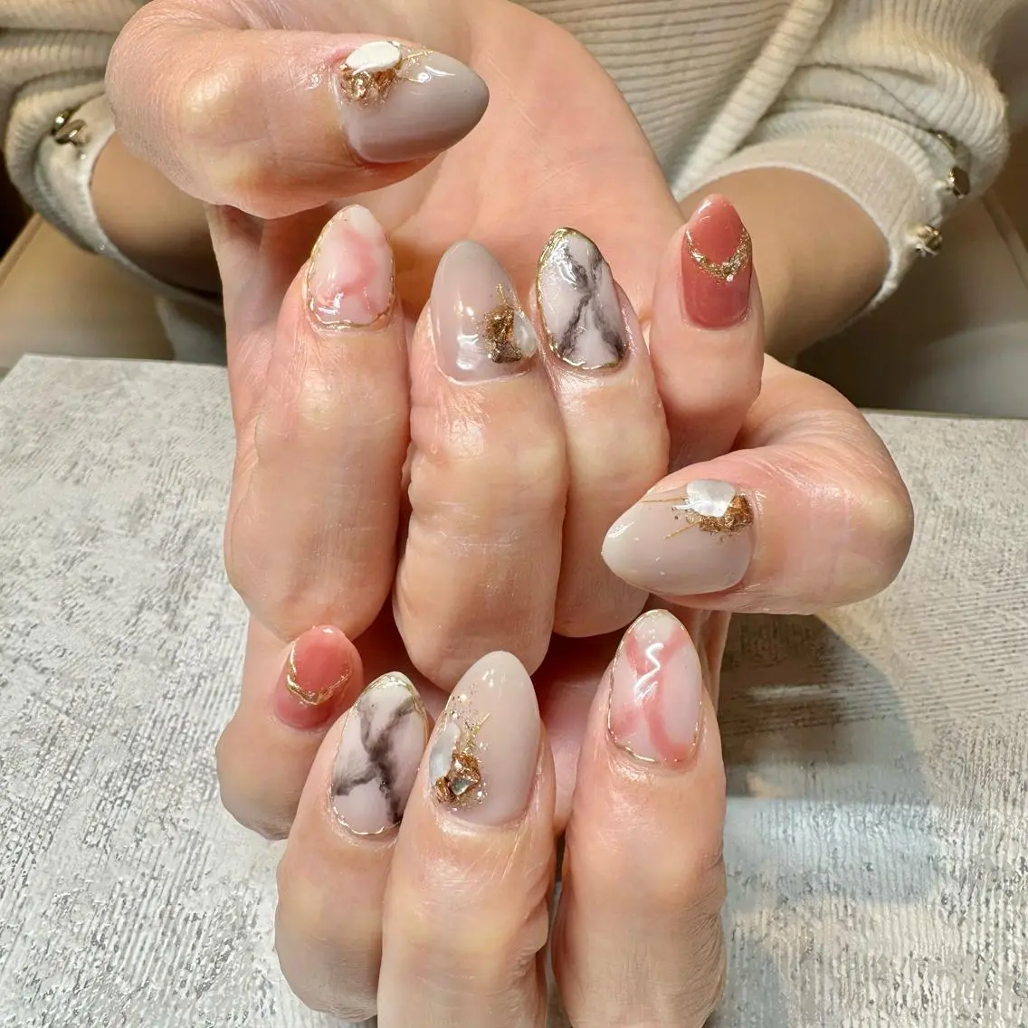 ネイル ハンドネイル Tocowaka マエダのネイルデザイン