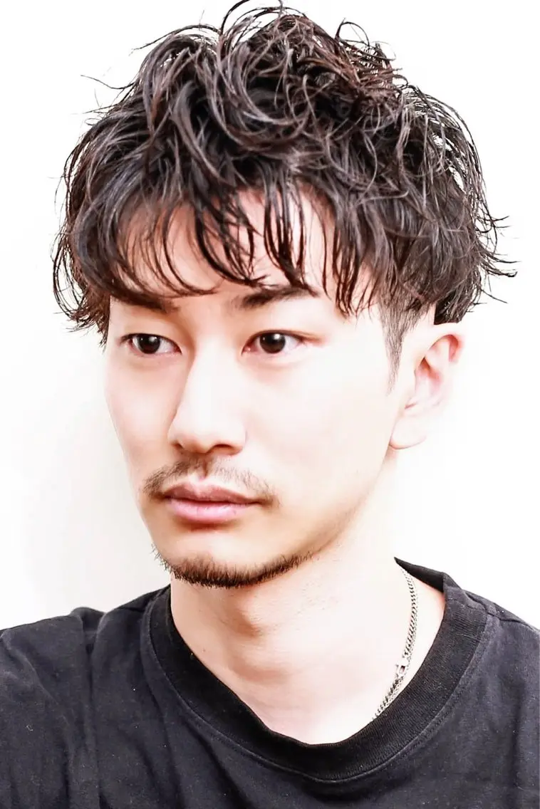 【☆★似合わせお任せメンズパーマ★☆】カット+パーマ¥16500→動画のモデルさんは0円の写真