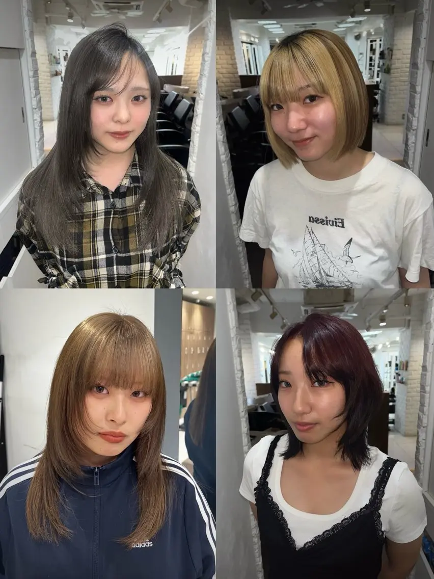 ロング カラー カット ヘアカラー トリートメント ヘッドスパ 【赤み消し透明感・ 育てる赤】リノ🪐のヘアスタイル