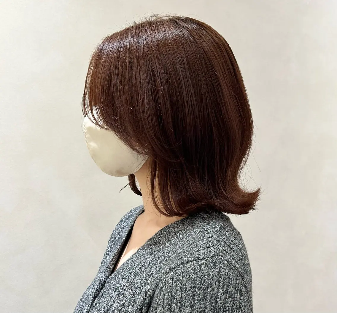 ミディアム ナチュラル🪴抜け感 🫧sonokoのヘアスタイル