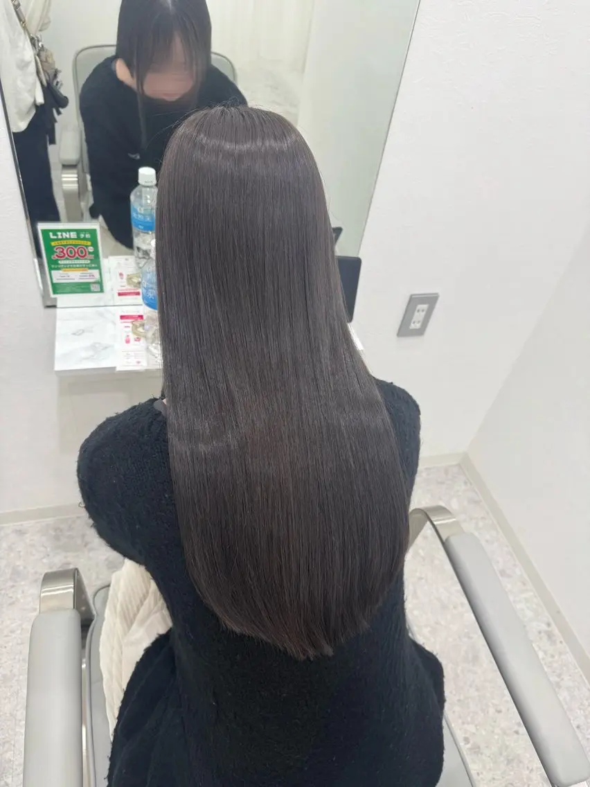 ロング カラー 透明感カラー 💎縮毛矯正/透明感 カラー💎椎葉みひろのヘアスタイル