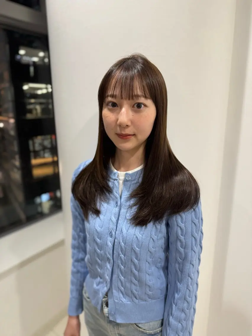 ロング 木村 詩渚のヘアスタイル