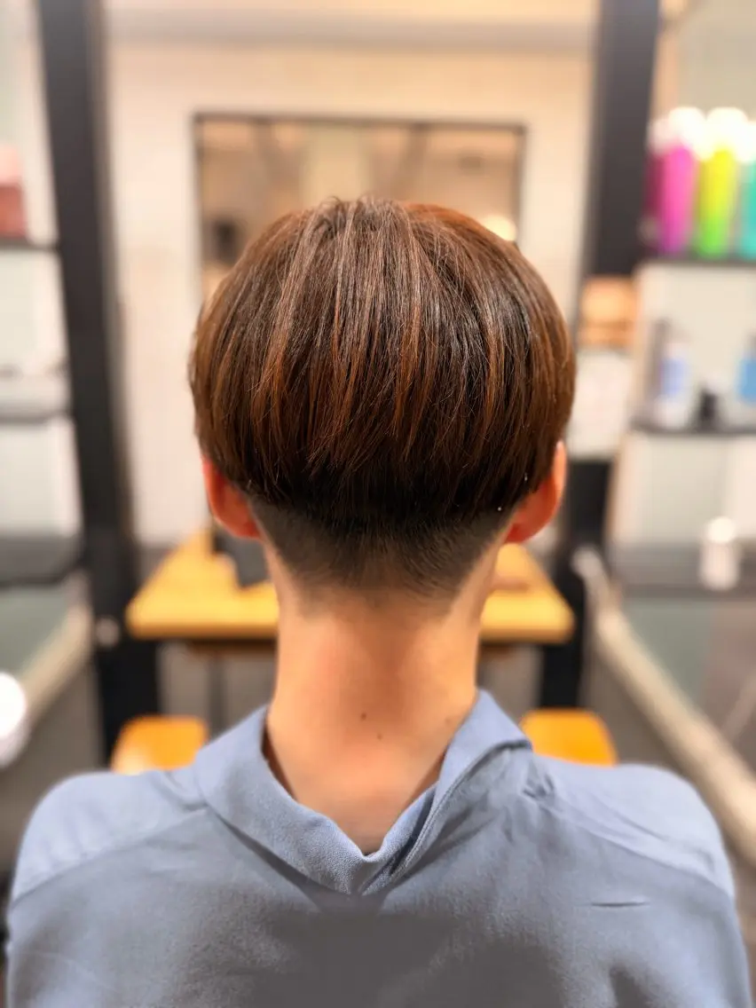 メンズ マッシュ 刈り上げ 🎀🫧西村 眞美🎀🫧のヘアスタイル