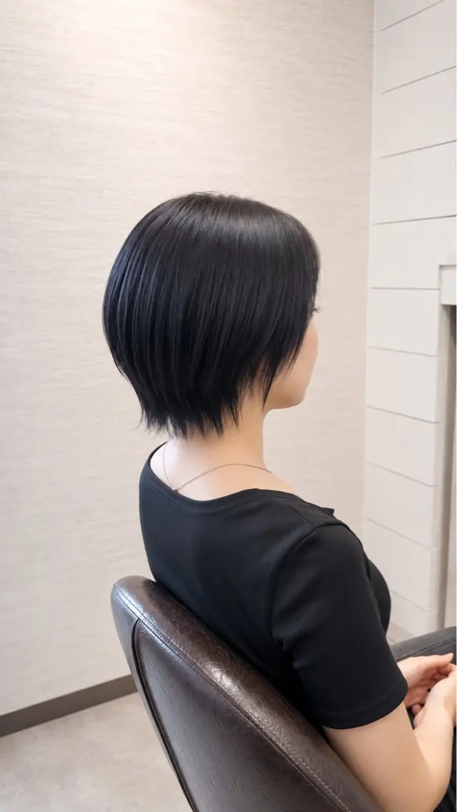 ショート カラー カット 似合わせ/33歳 /店長 村上直也のヘアスタイル
