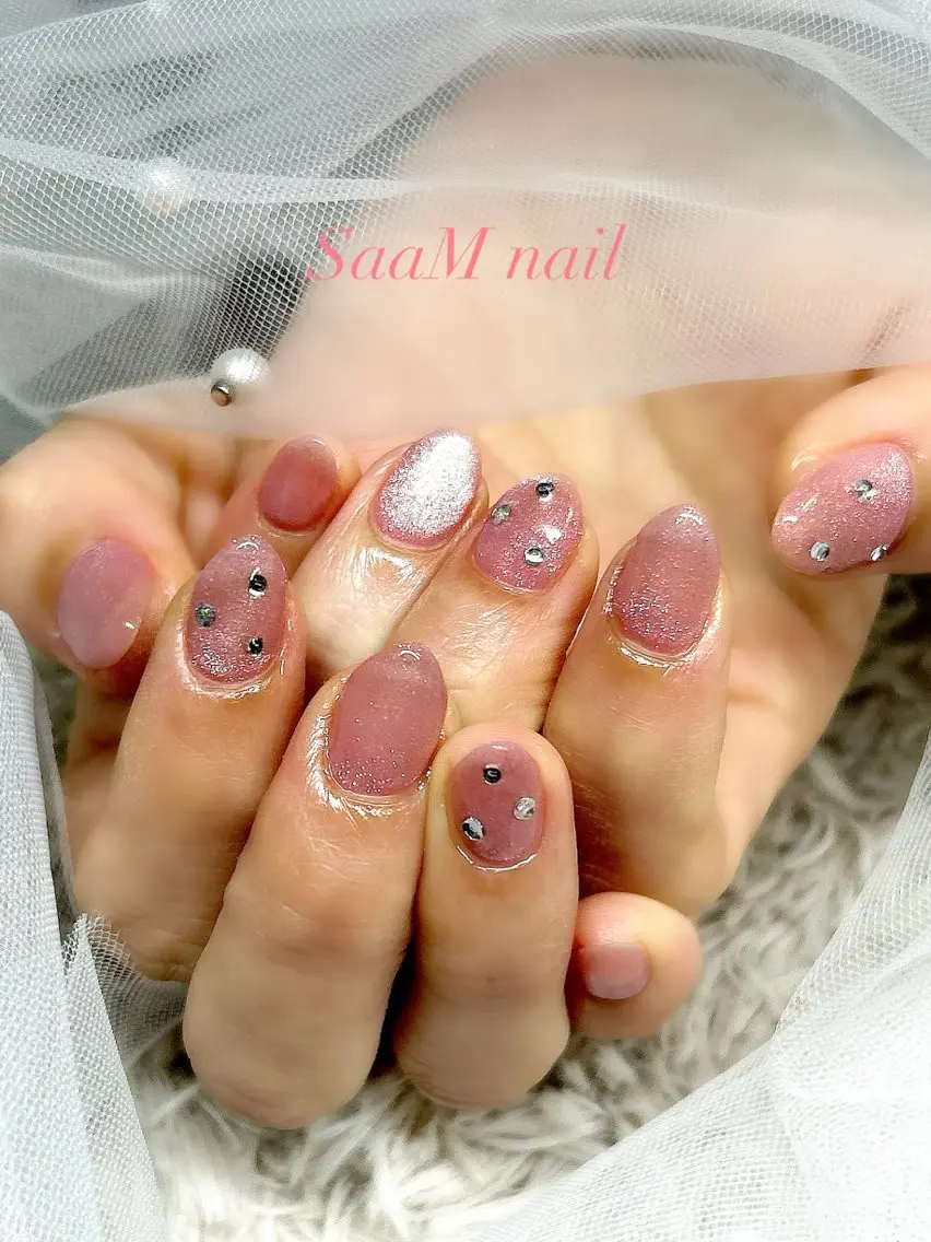 ネイル 長さ出し その他(ネイル) SaaM nailのネイルデザイン