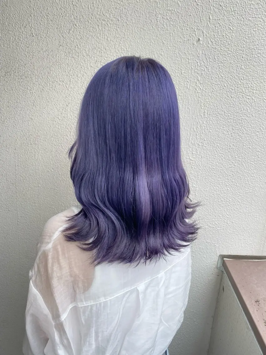 🪞ハイトーン用🪞デザインカット✂️➕ハイトーン用ケアブリーチ×2🥣➕全体フルカラー🌿の写真