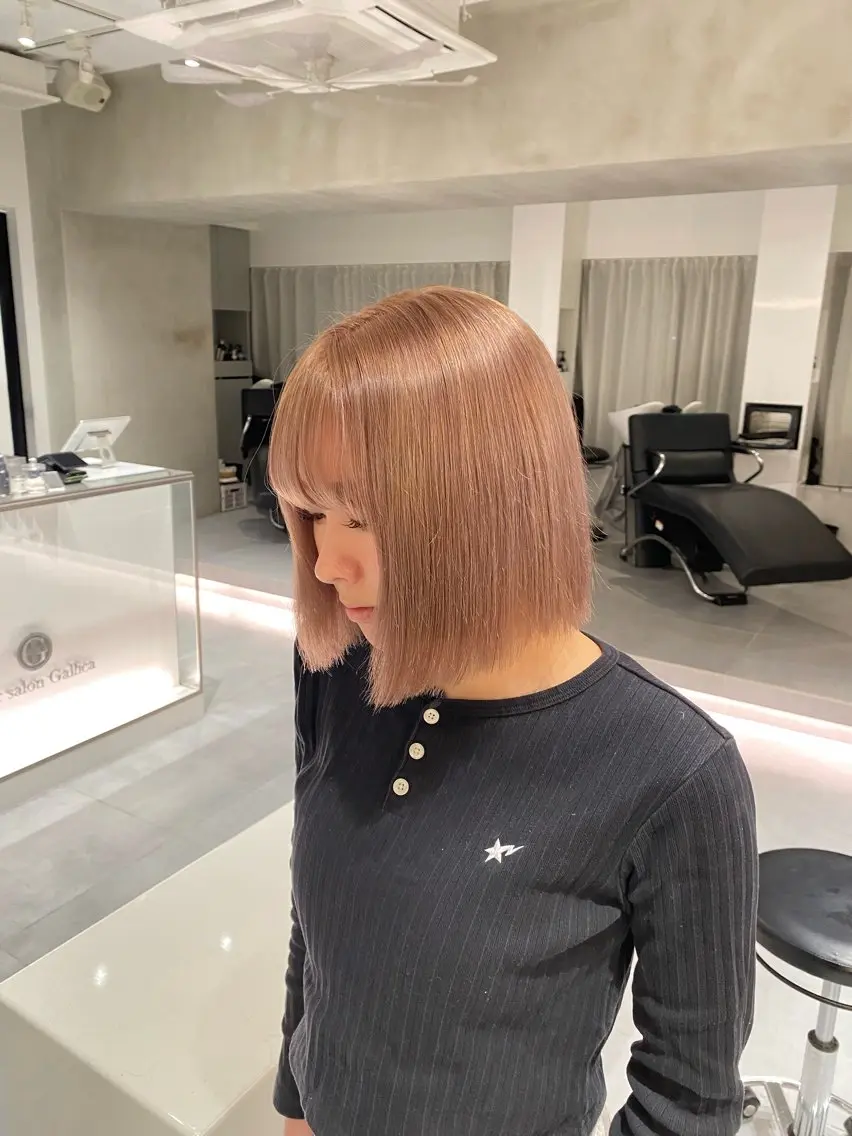 ショート カラー 似合わせレイヤー✨️ RIEのヘアスタイル