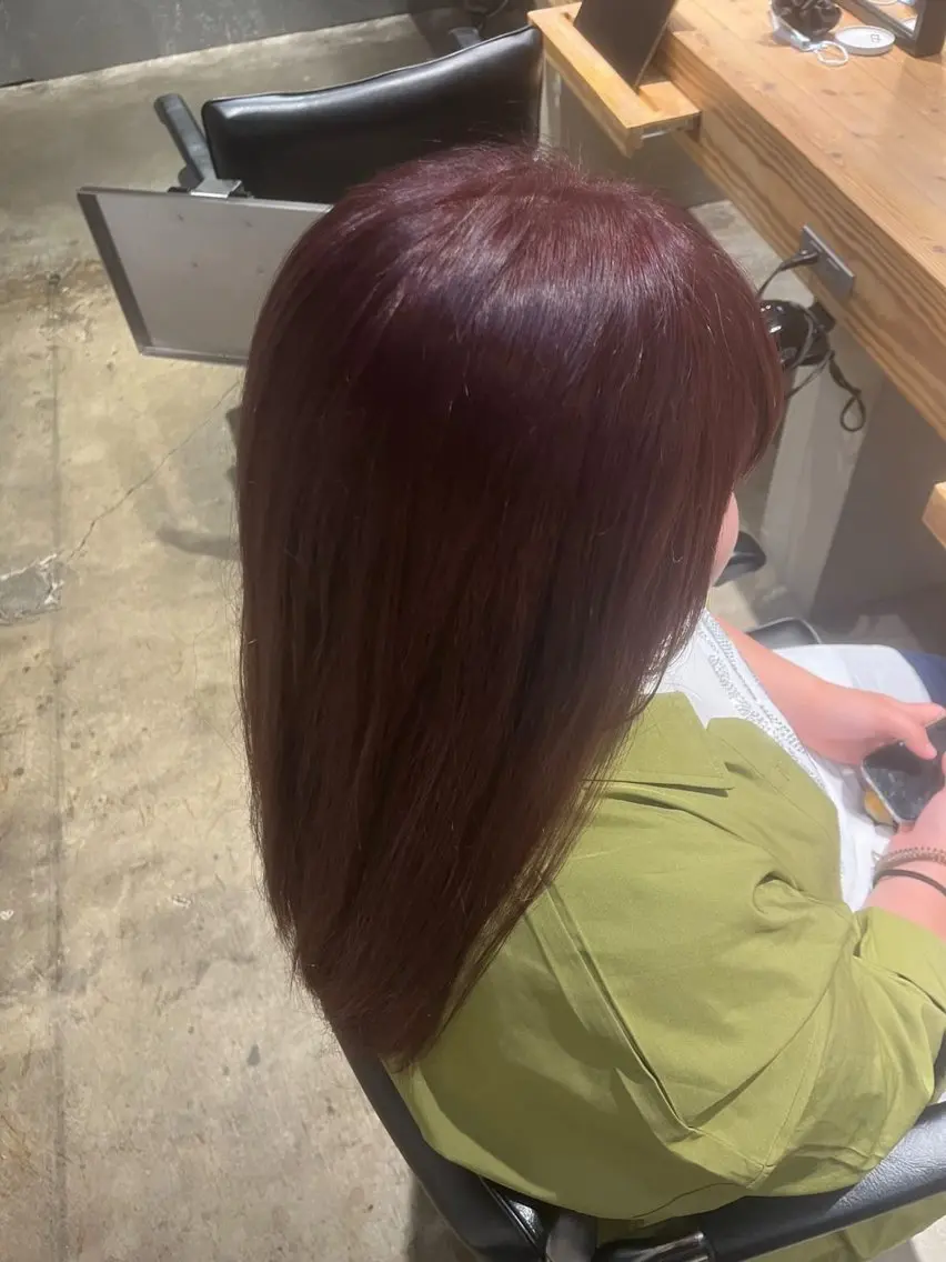 カラー 西村 颯世のヘアスタイル