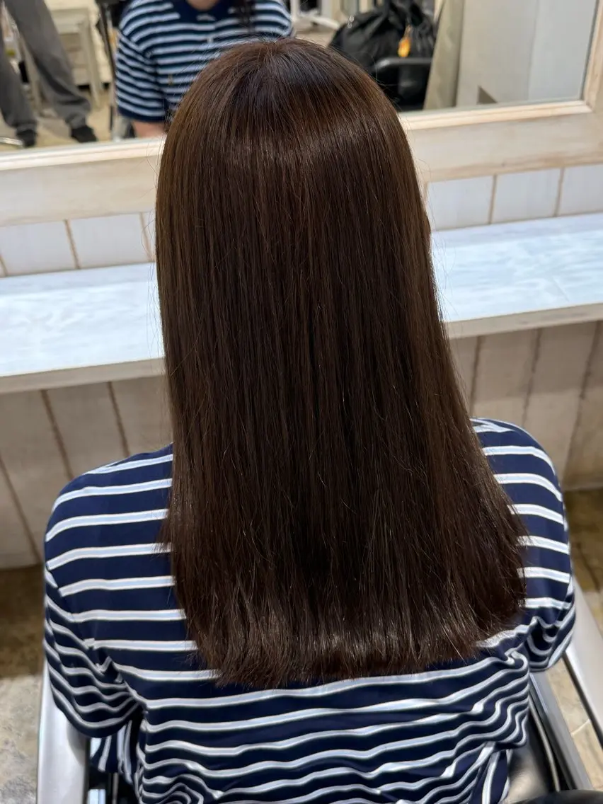 ミディアム ヘアカラー 鈴木 大空のヘアスタイル