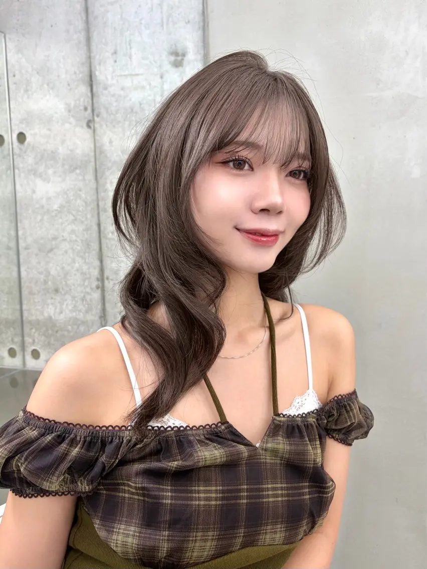 ロング カット ヘアカラー トリートメント 大宮🤍縮毛矯正 レイヤー🪽なるのヘアスタイル