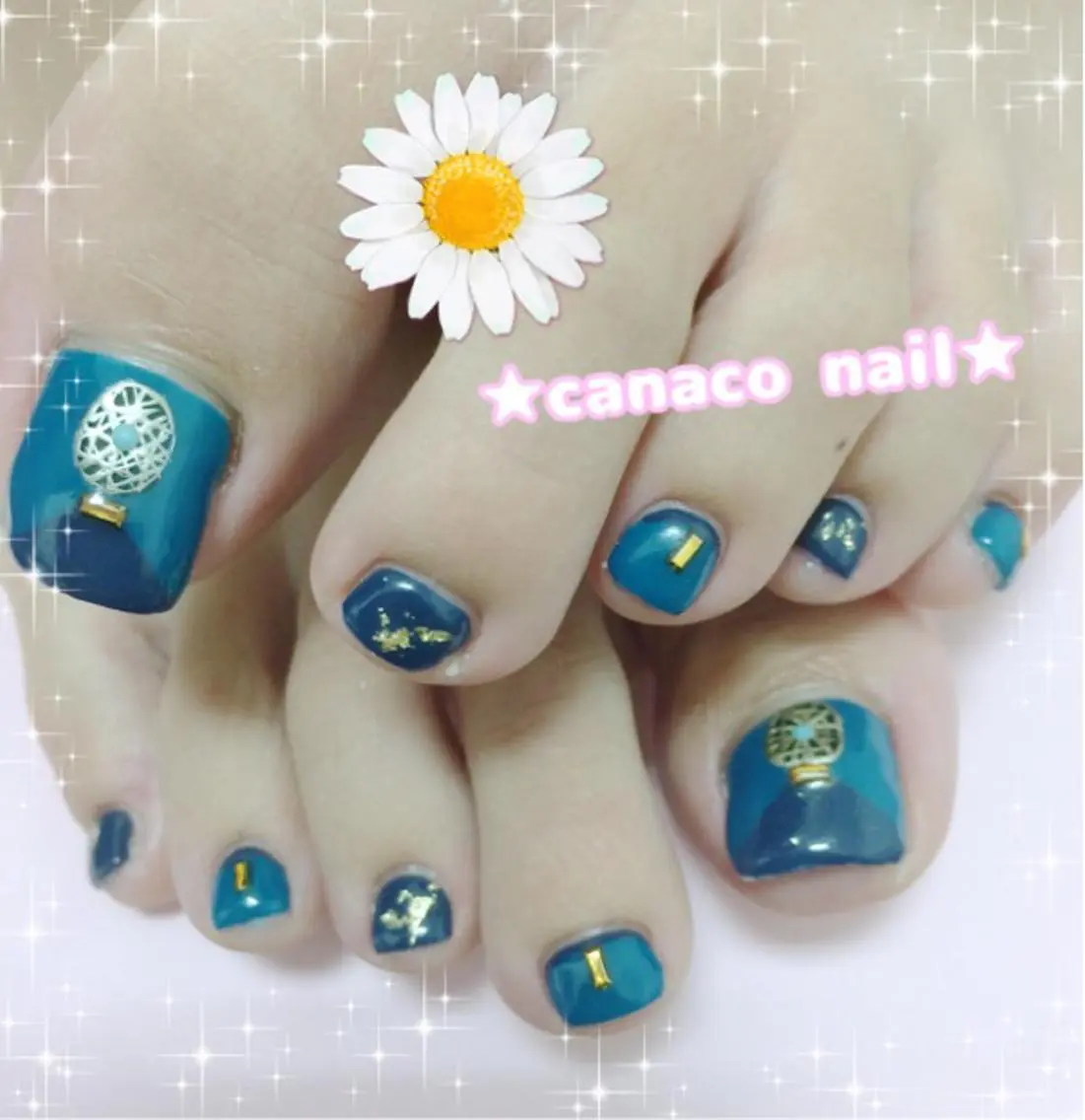 ネイル アートネイル フットネイル ジェルネイル ベテランネイル cnc  nailのネイルデザイン