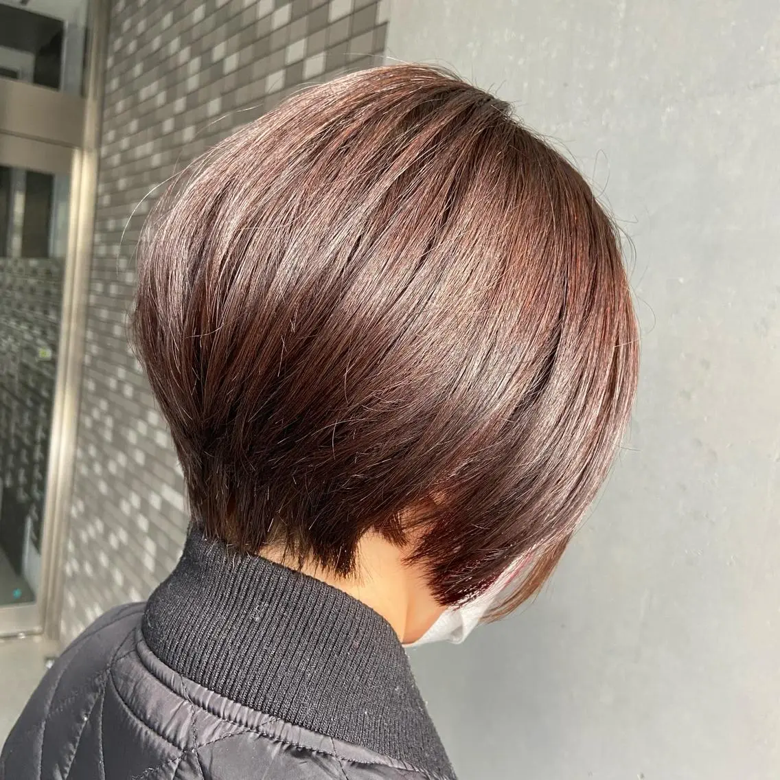 ショート カラー アッシュ 透明感カラー カット ヘアカラー 💜推しインナー カラー/菊池柊真💜のヘアスタイル
