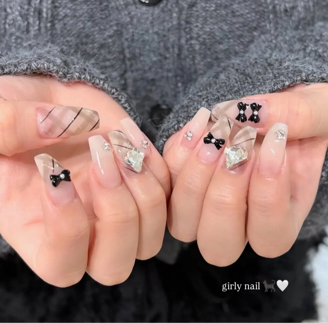 ネイル ハンドネイル Leliennail オキのネイルデザイン