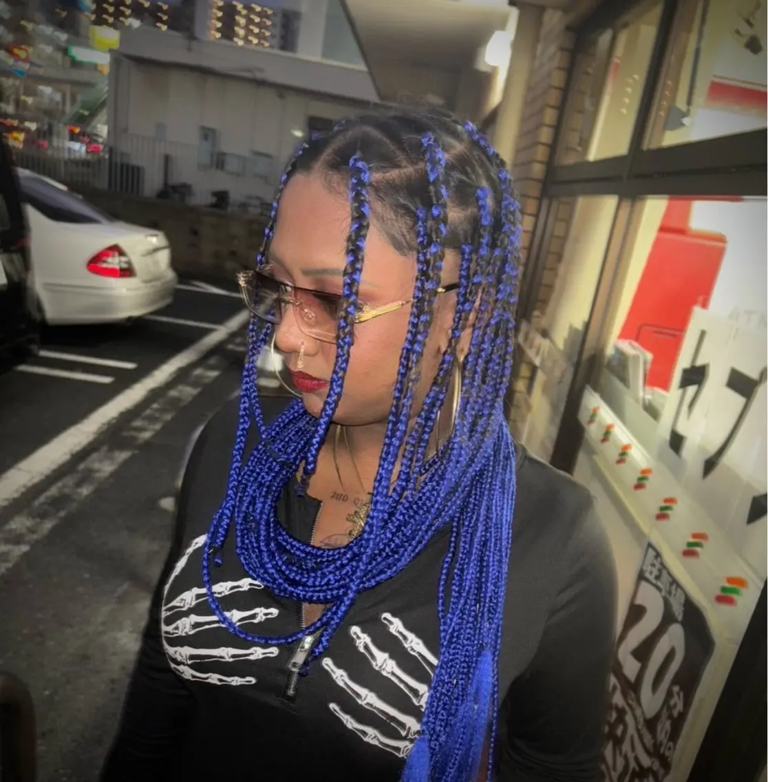 カラー パーマ ヘアアレンジ メンズ エクステ jp doggのヘアスタイル