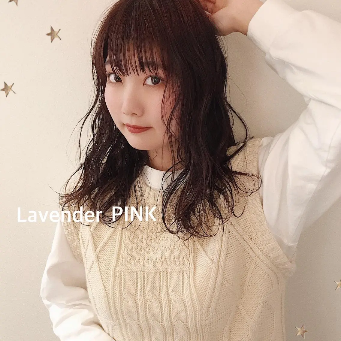 セミロング カラー カット ヘアカラー 市川 千夏のヘアスタイル