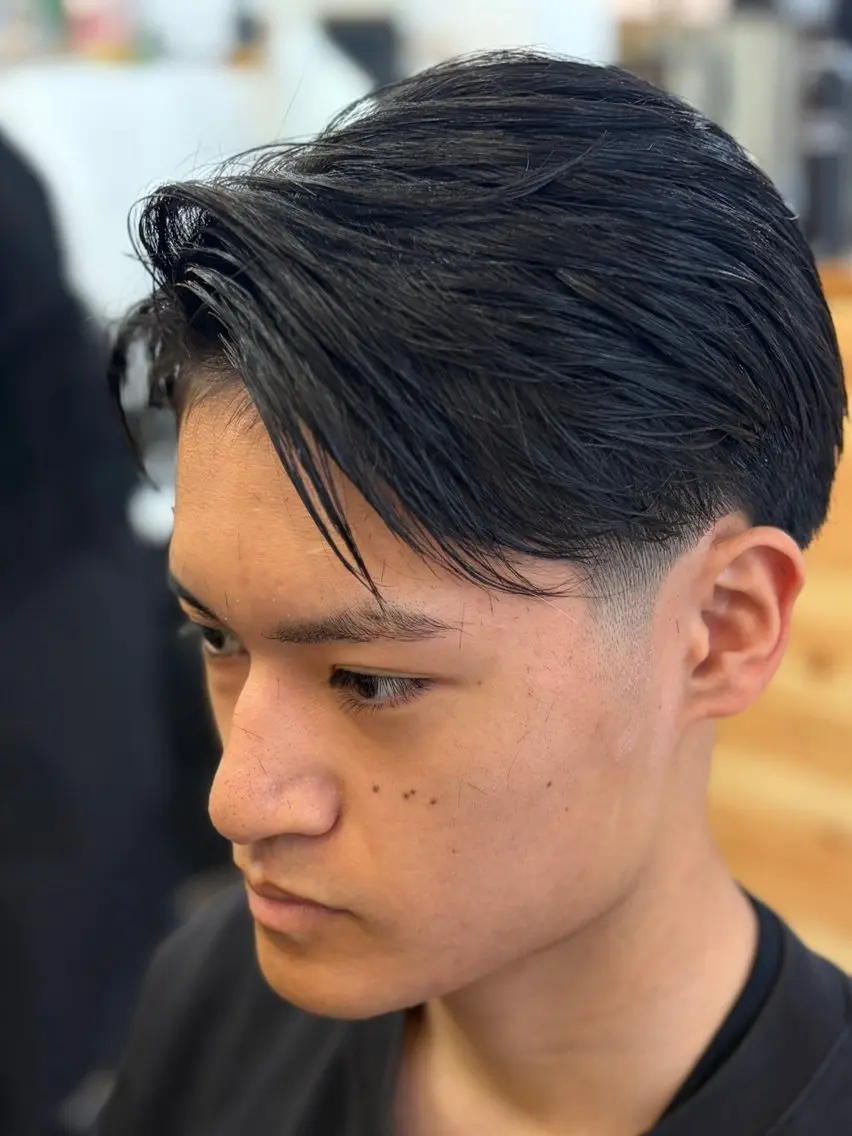 縮毛矯正　曲がるストレートの写真