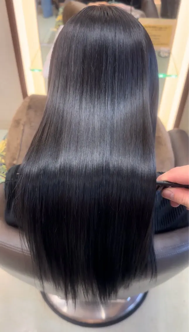 ロング カラー 髪質改善 三宅 壱輝のヘアスタイル