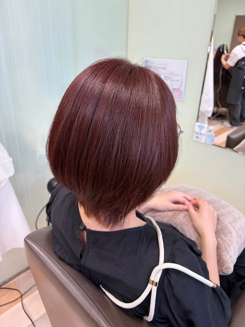 ショート ヘアカラー カット⚡️カラー🫧 募集中/愛海のヘアスタイル