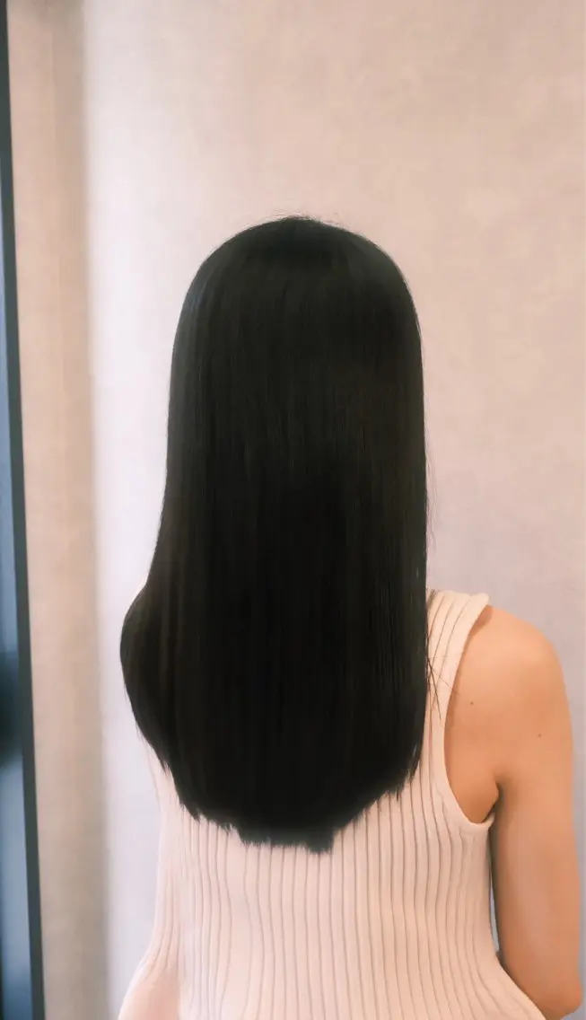 ロング 縮毛矯正 赤坂/美髪/髪質改善 矢口嵩人のヘアスタイル
