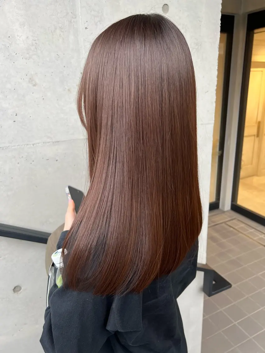 ロング パーマ トリートメント 🫧美髪縮毛矯正🫧 Haruのヘアスタイル