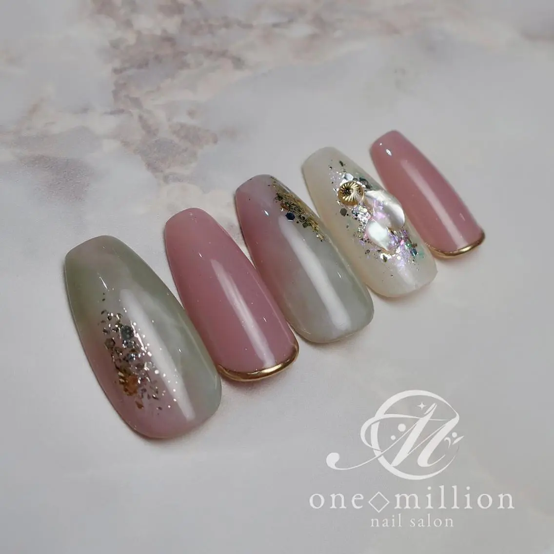ネイル nail salon ワンミリオンのネイルデザイン