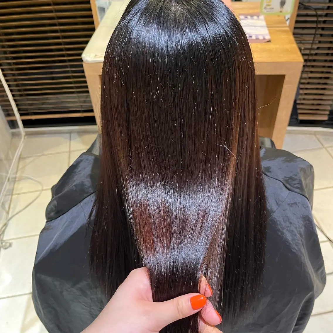 パーマ ストレートパーマ 松浦 るなのヘアスタイル
