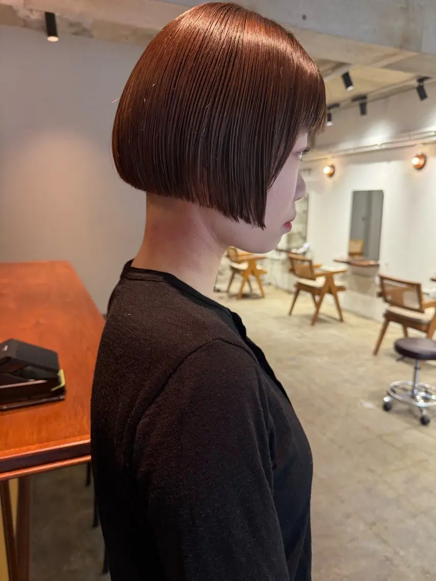 ショート ショートボブ ボブ ショートヘア カット トリートメント みほ/髪質改善/ モード/ニュアンスのヘアスタイル