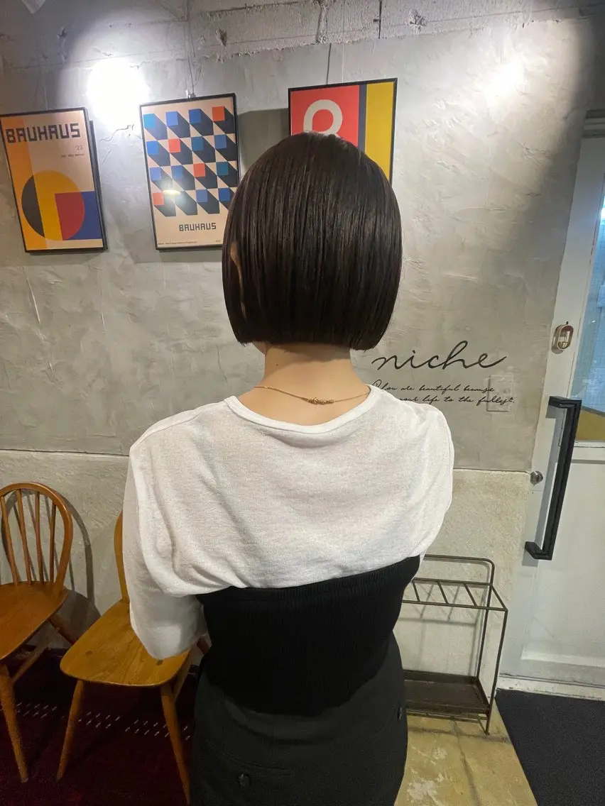 ショート カラー ボブ カット ヘアカラー トリートメント ayane⭐️ボブ・ ショート・パーマのヘアスタイル