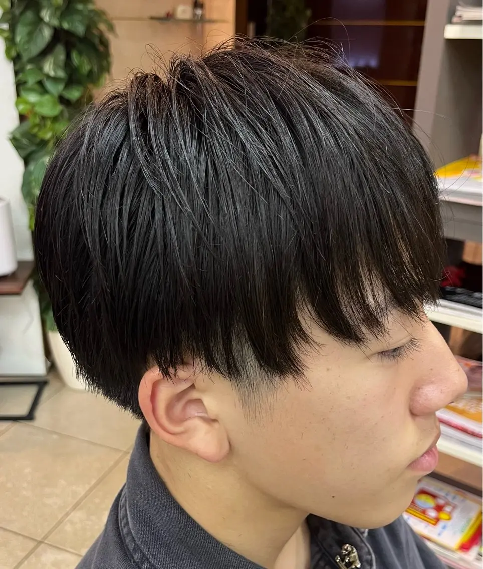 ショート メンズ カット 熊谷 拓海のヘアスタイル