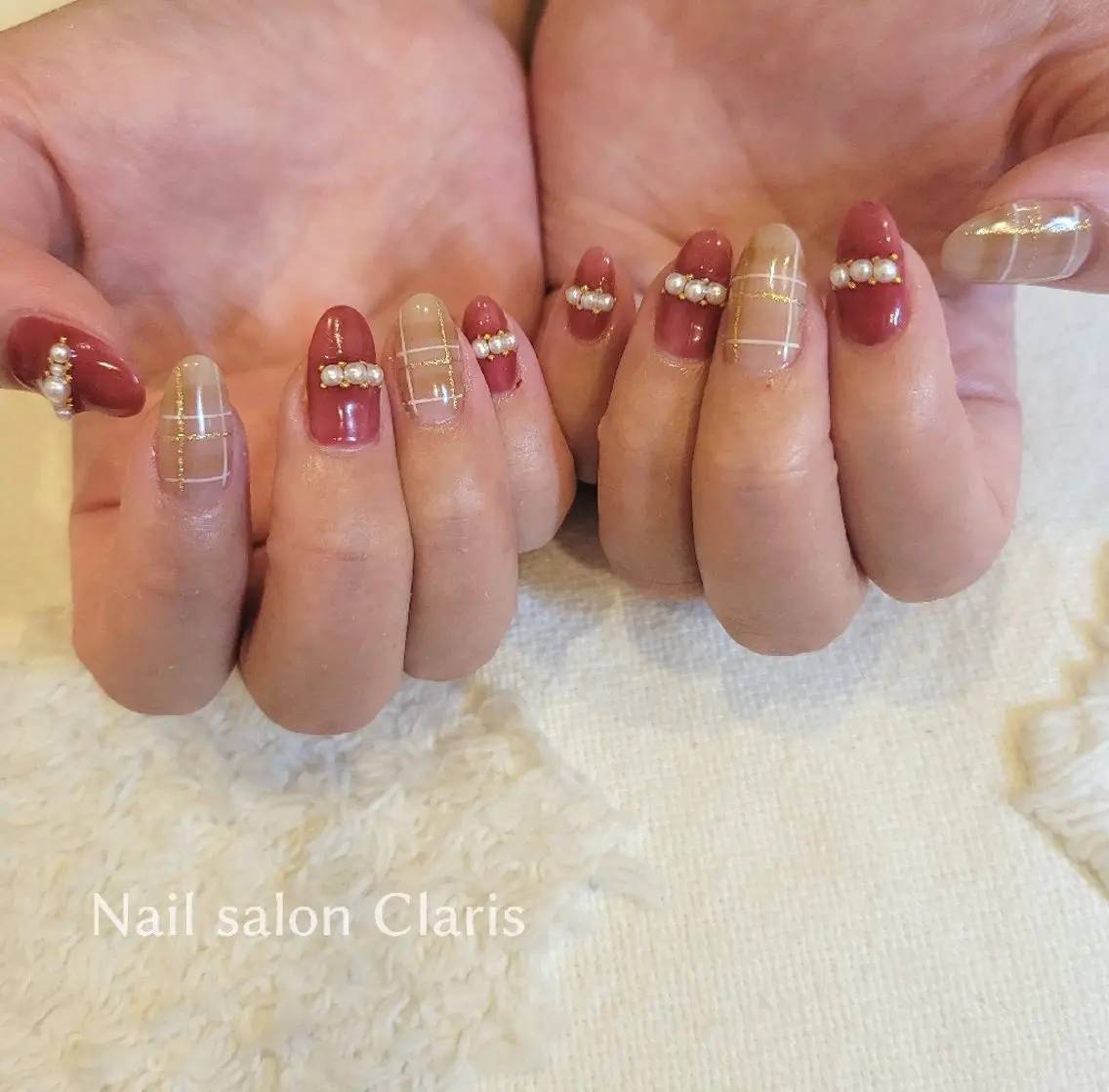 ネイル アートネイル ジェルネイル Nailsalon Clarisのネイルデザイン