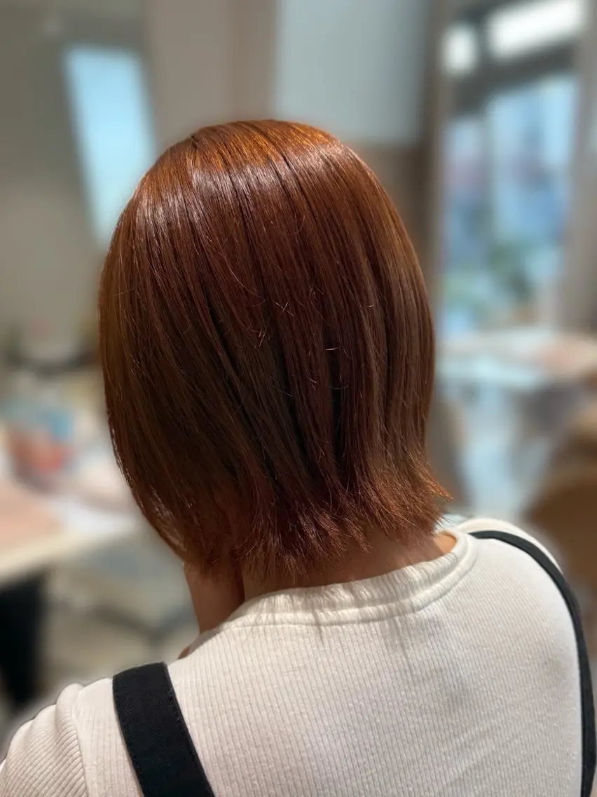 ミディアム カラー ヘアカラー 暖色/髪質改善 🌷荘司まゆり🌷のヘアスタイル