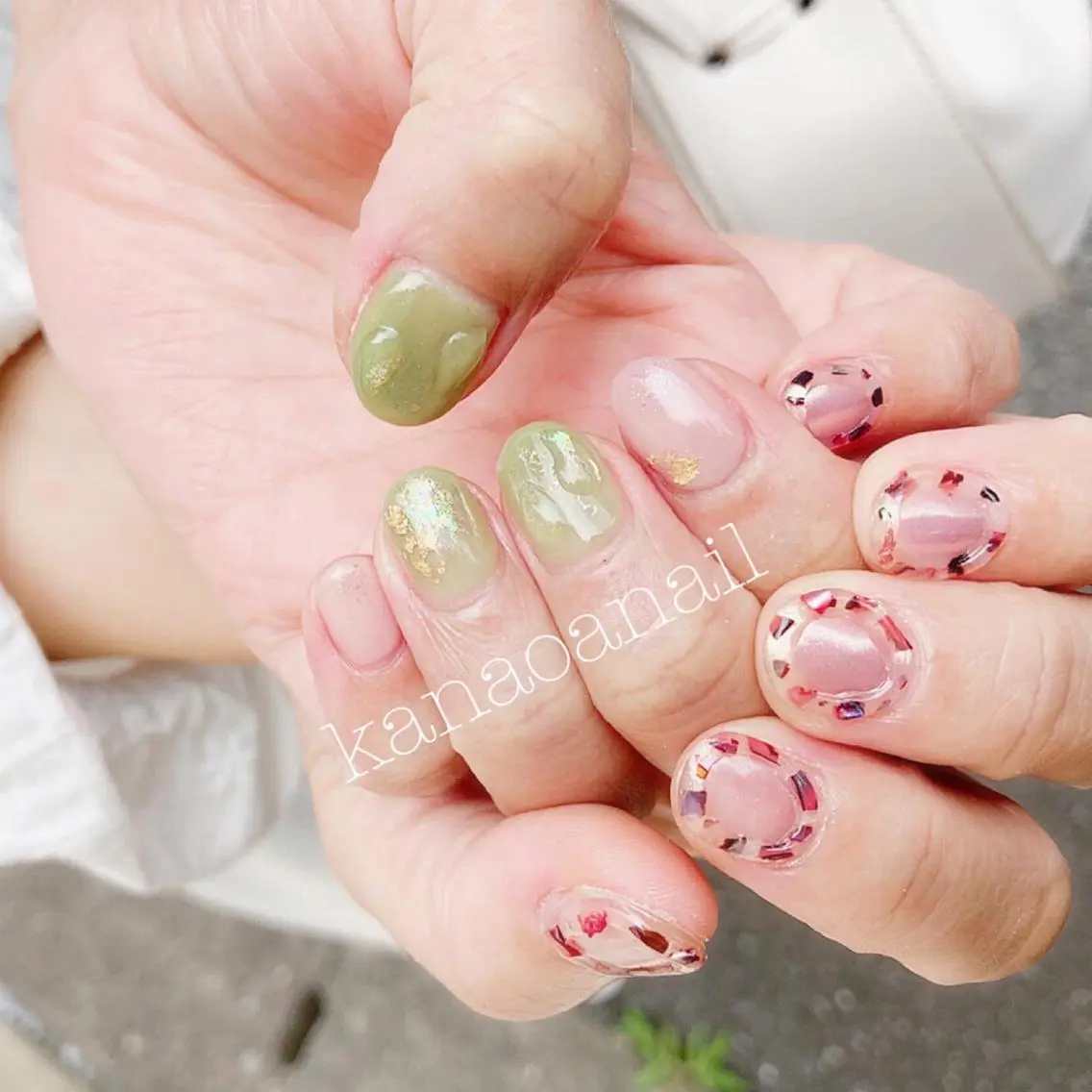ネイル 地爪育成💅 kanaoanailのネイルデザイン