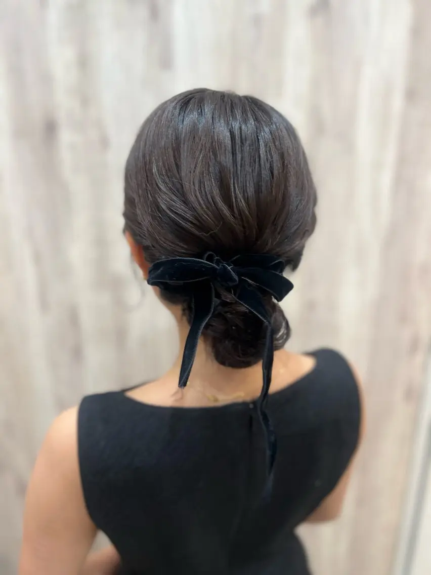 ネイル ヘアセット ヘアメイクネイリスト hidemi中目黒のヘアスタイル