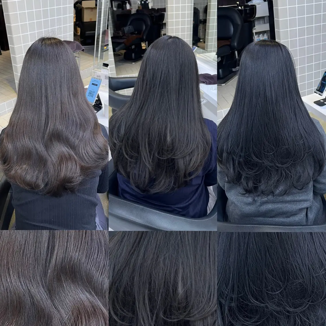 ロング 寒色/ベージュヘア ブリーチありMiOのヘアスタイル