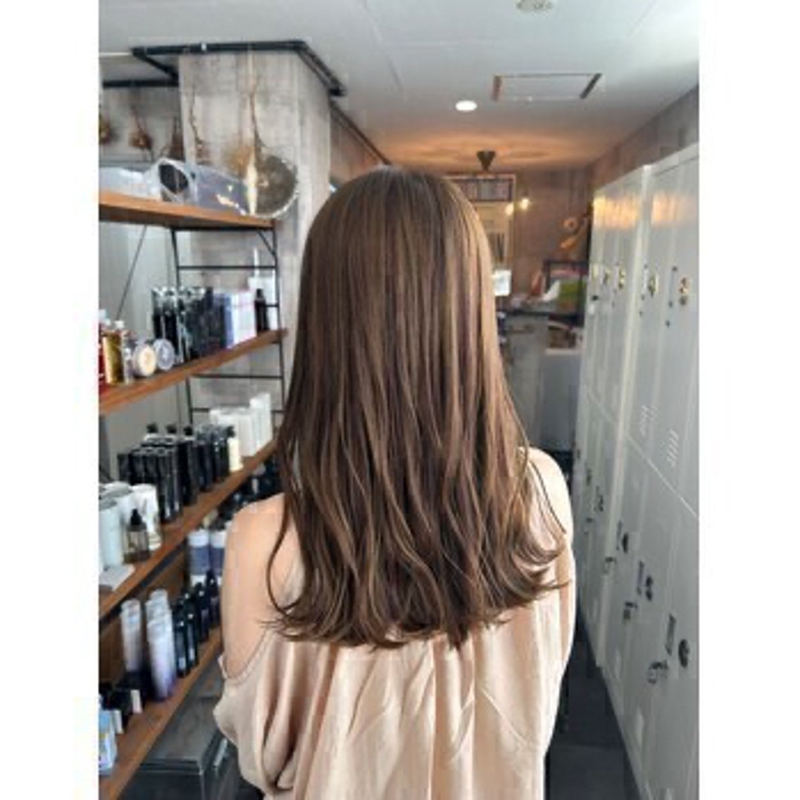 セミロング 新田 修司のヘアスタイル