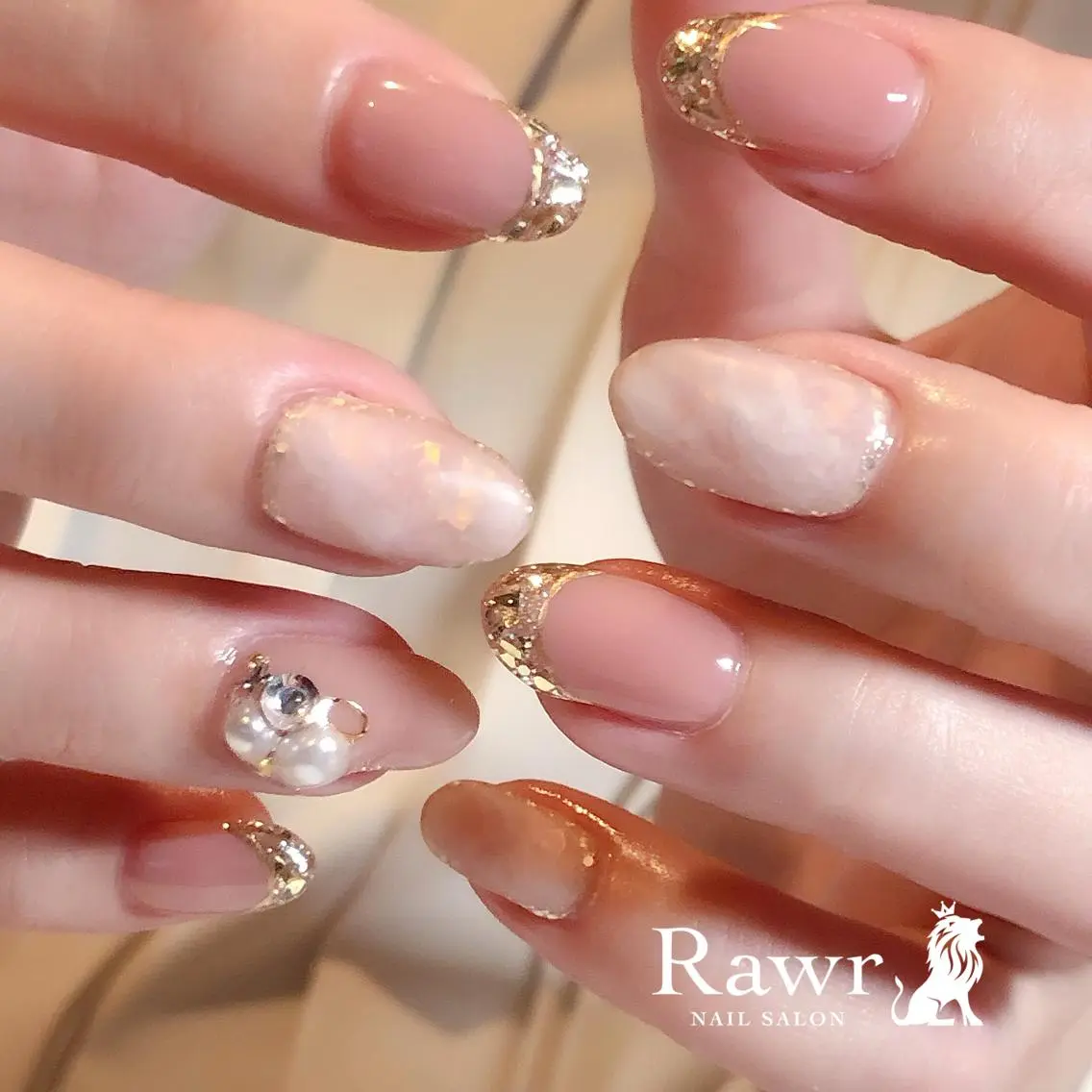 ネイル ハンドネイル Rawr / saoriのネイルデザイン