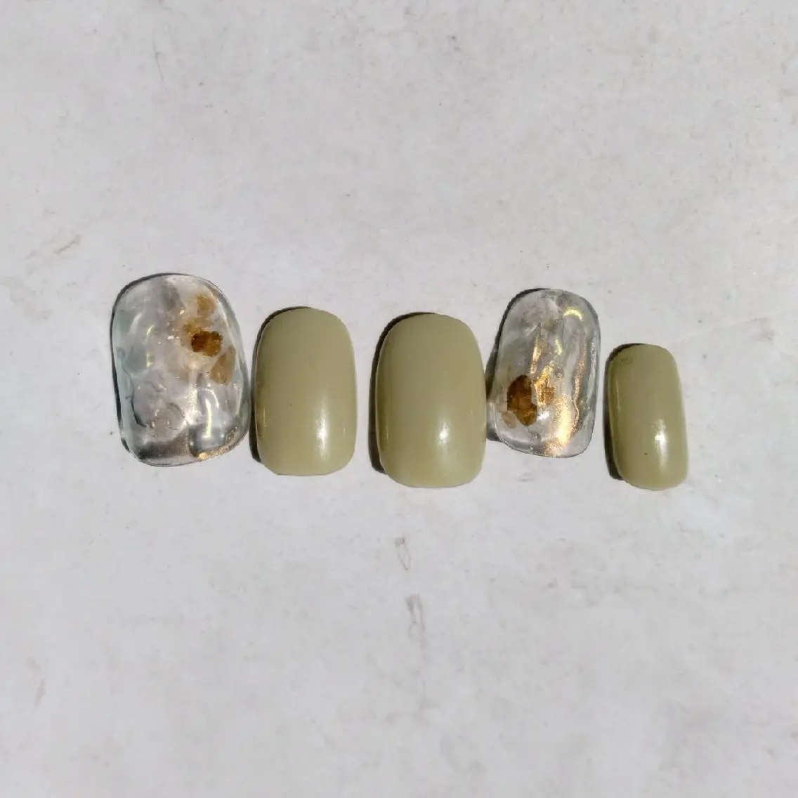 ネイル クリアネイル ニュアンスネイル Nailsalon manoのネイルデザイン
