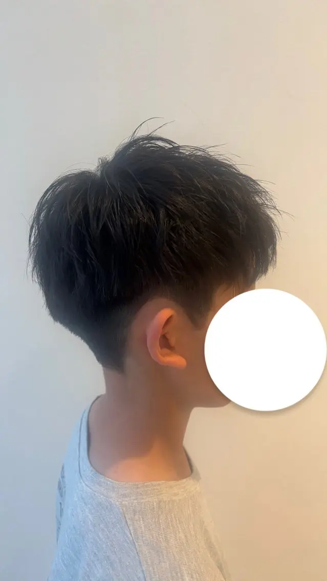 メンズ ツーブロック 堀 ゆきみのヘアスタイル