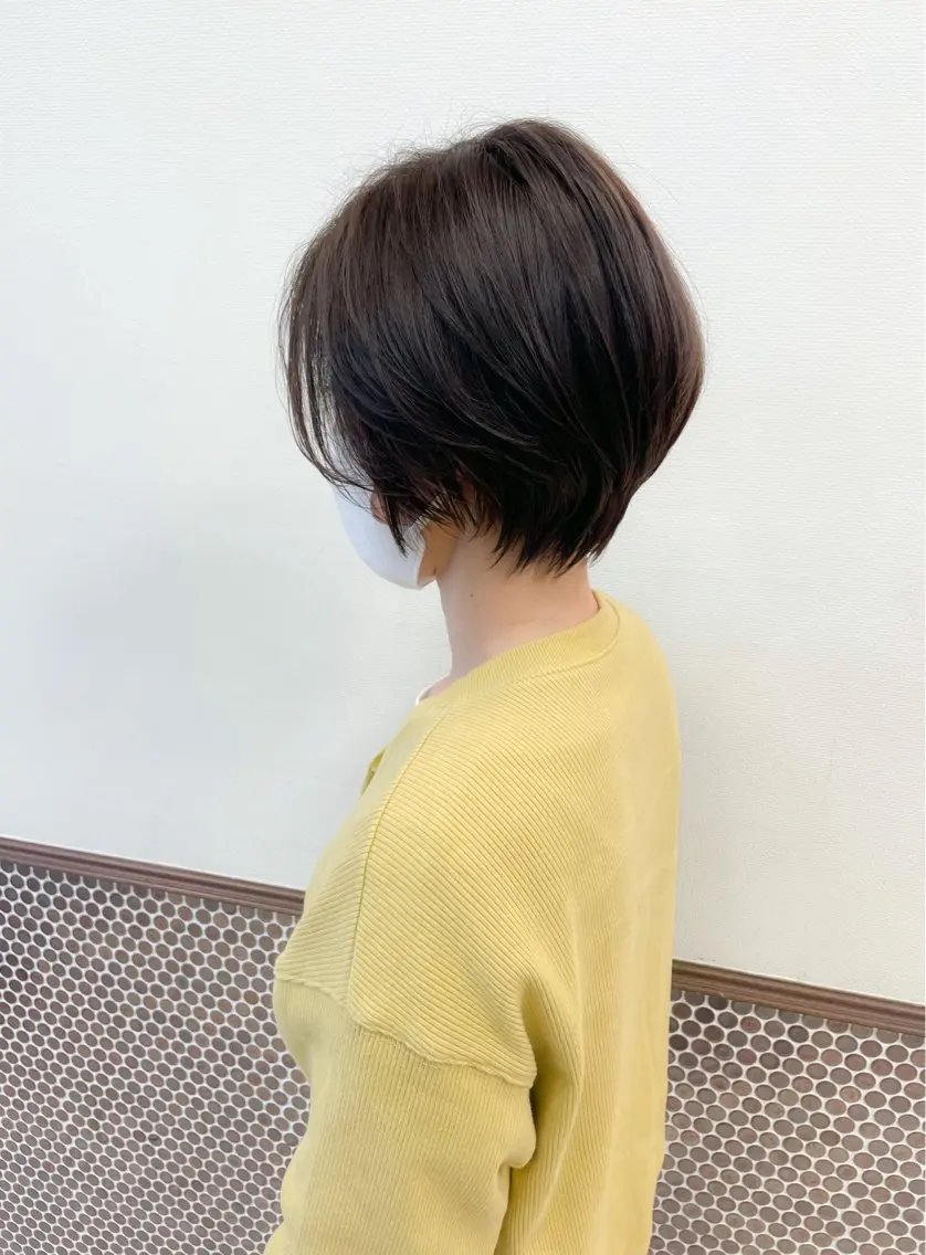 ショート カット カセヤ リョウのヘアスタイル