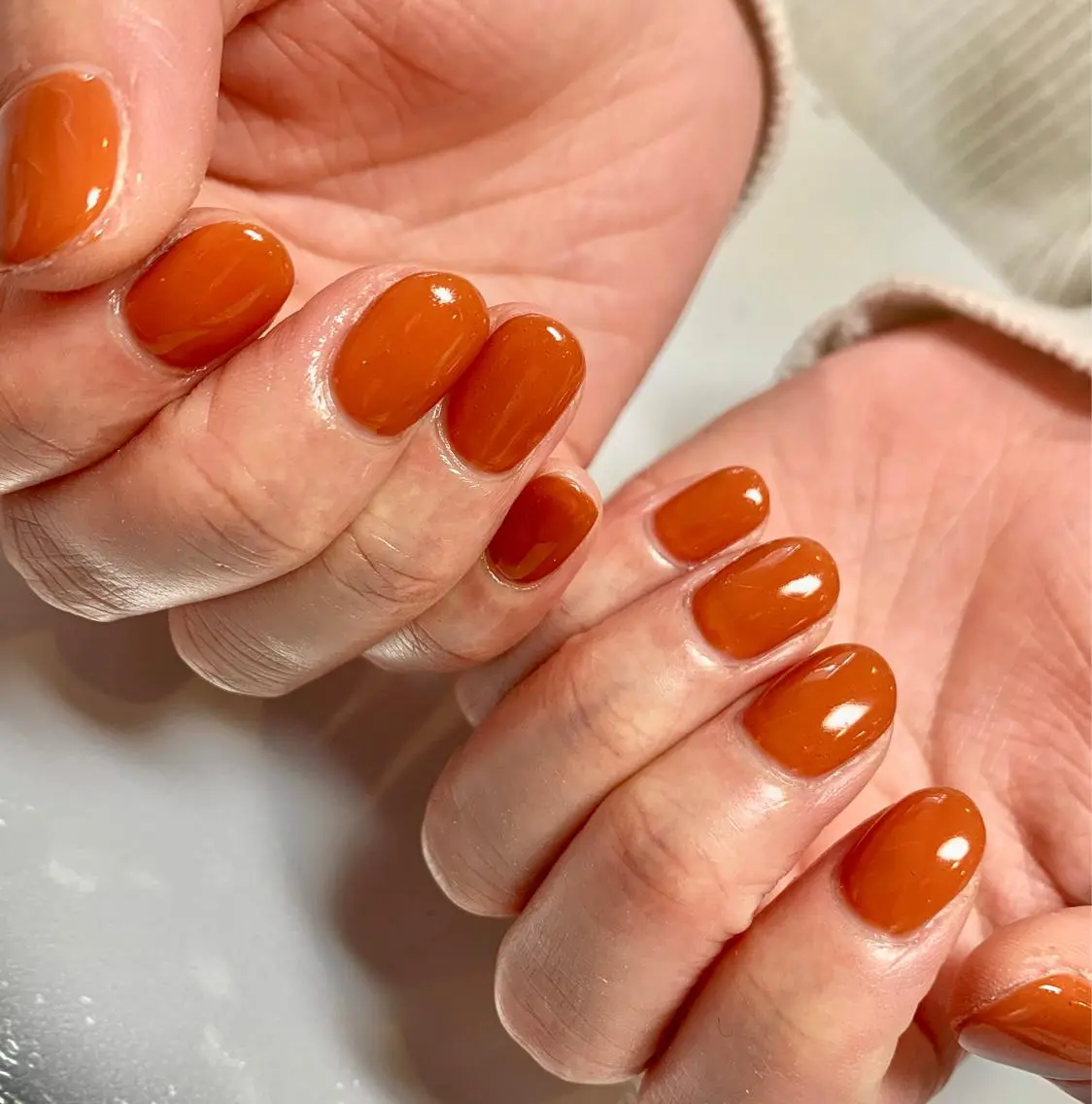 ネイル ワンカラーネイル ハンドネイル nailsalon -Lien-のネイルデザイン