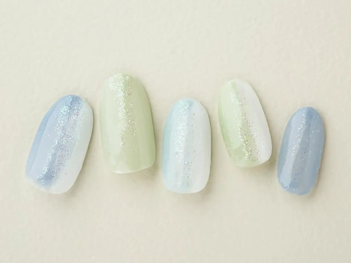 ネイル 桜ネイル 長さ出し フラッシュネイル フットネイル フレンチネイル ハンドネイル 💗🪽Tiary Nail🪽💗のネイルデザイン