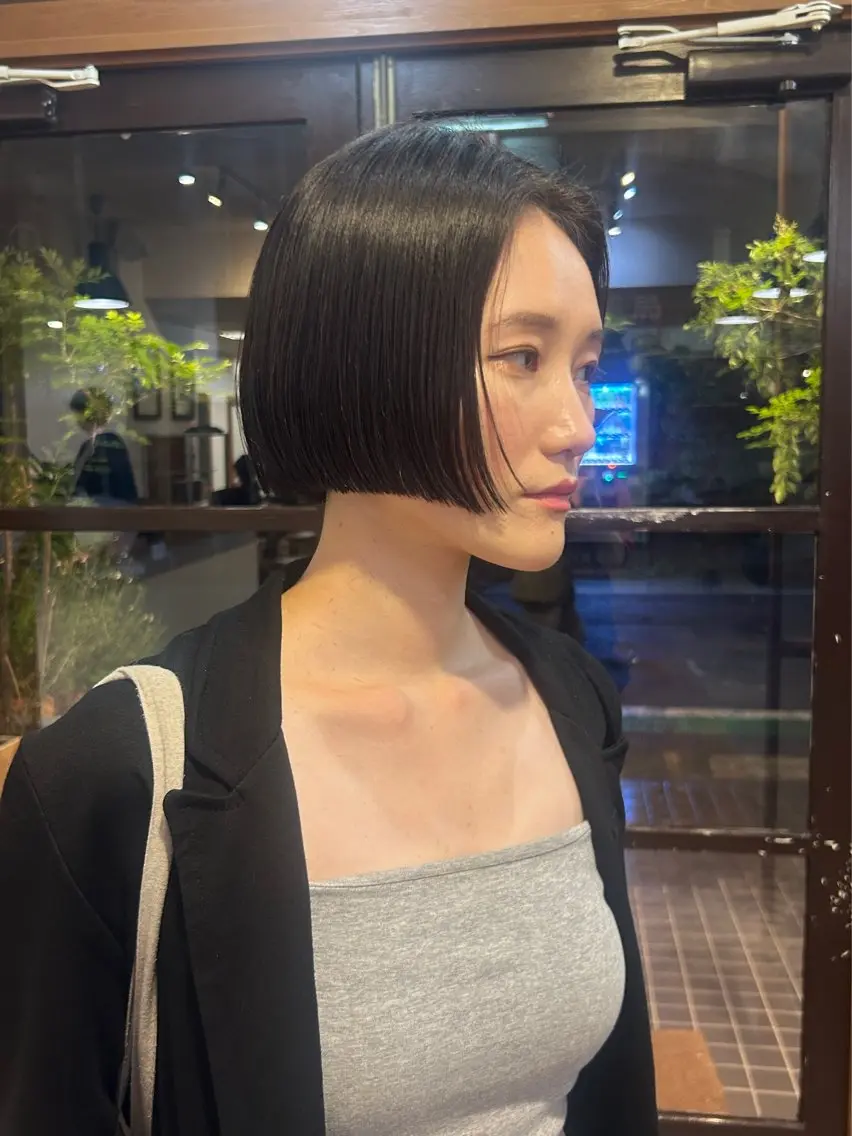 ショート カラー ✩ジョウタロウ /ボブ/艶カラーのヘアスタイル
