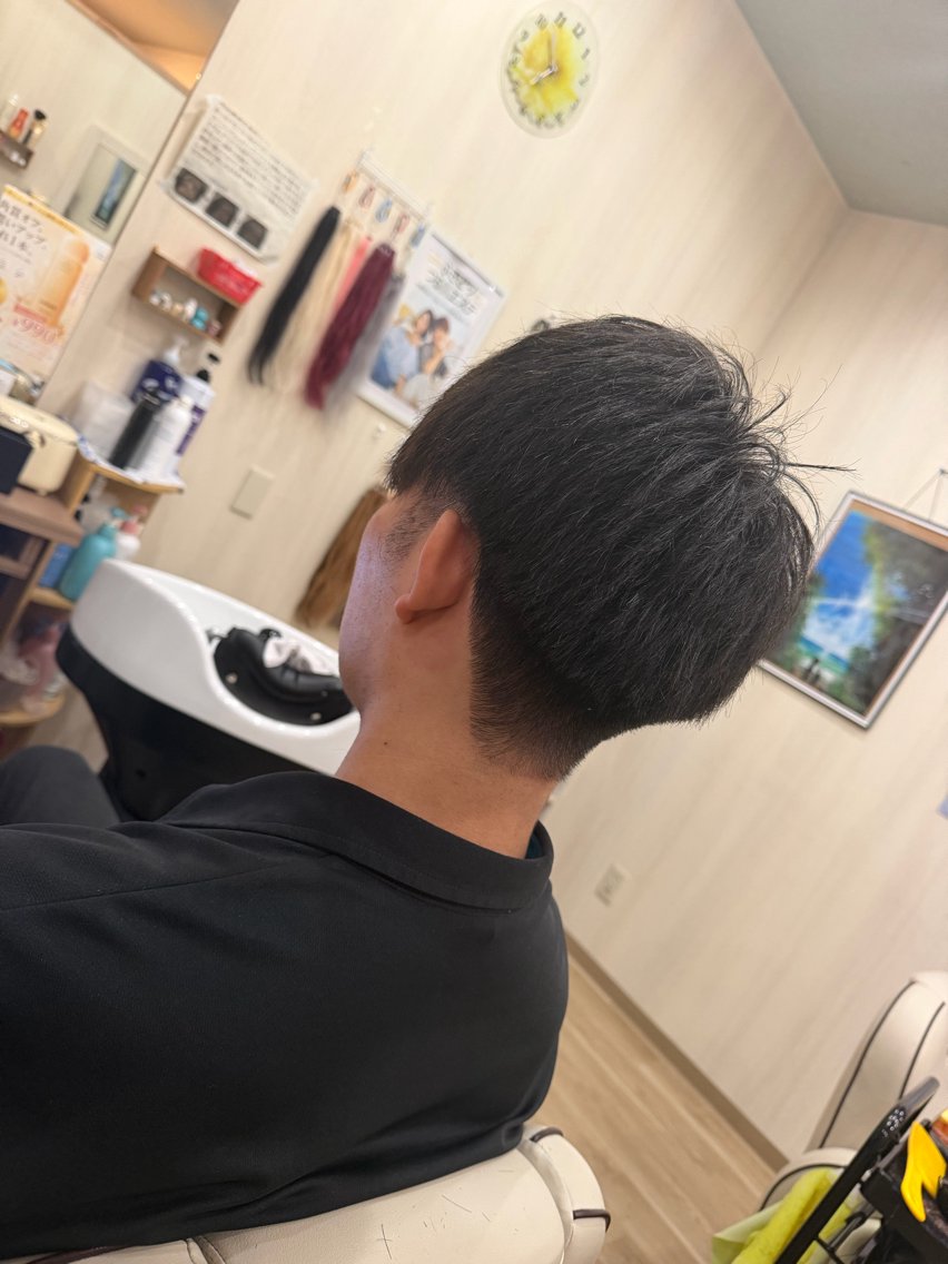 メンズ カット 崎口 幸人のヘアスタイル