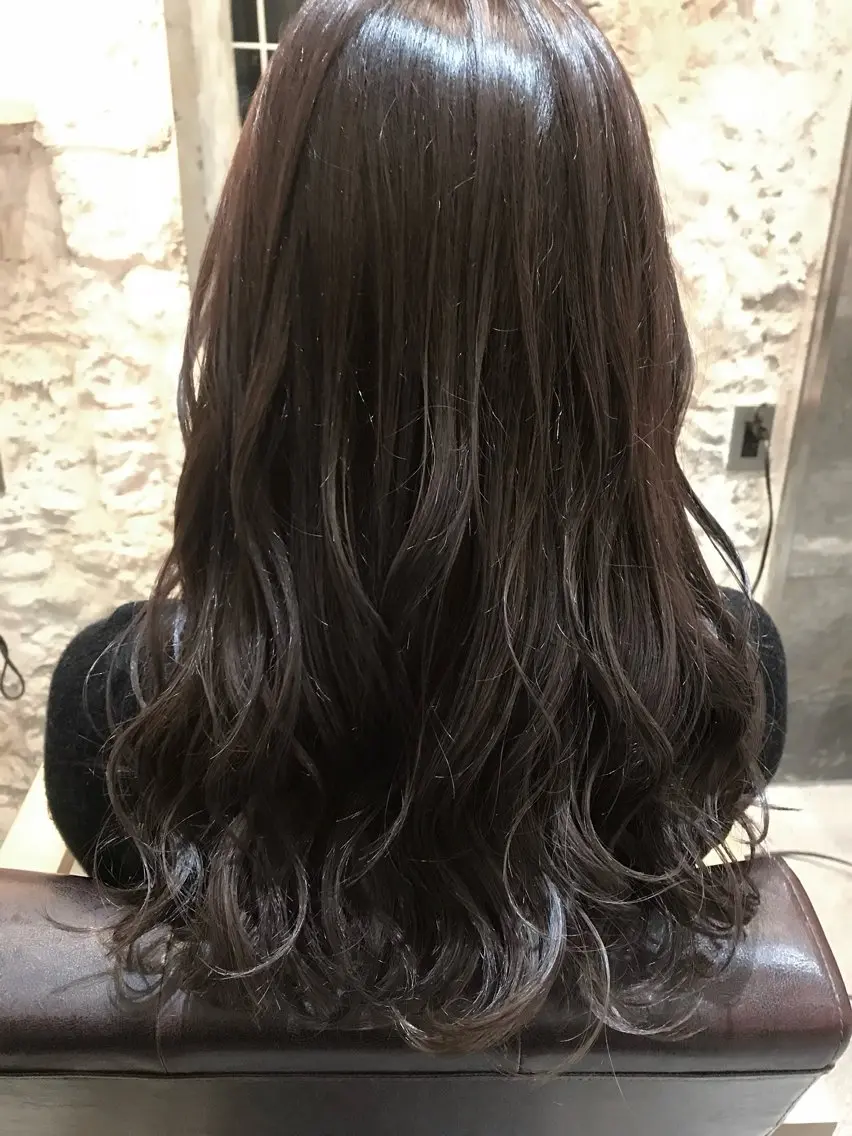 ロング カラー 塚本 昂のヘアスタイル