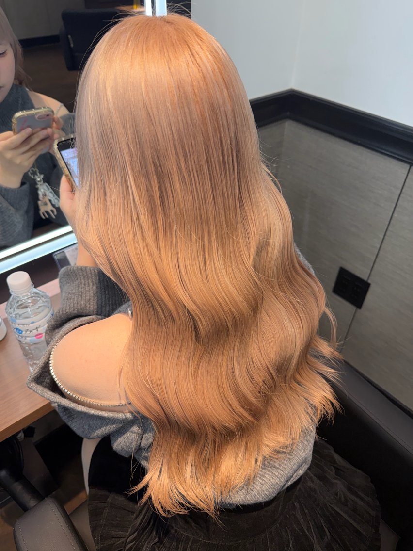 ロング カラー ヘアアレンジ ヘアカラー トリートメント ヘアセット 🐥札幌赤み黄味消し /🐥ユウトのヘアスタイル