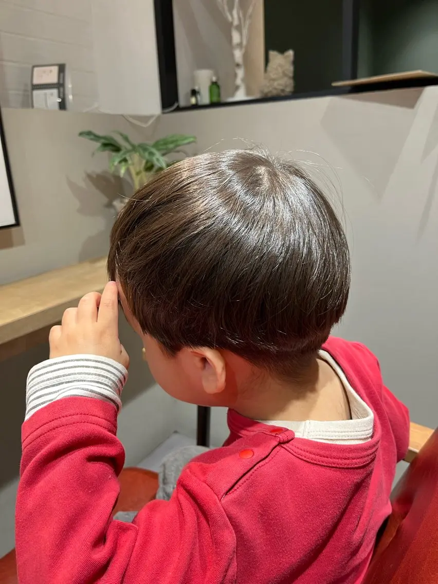 キッズ いまなか みゆのヘアスタイル