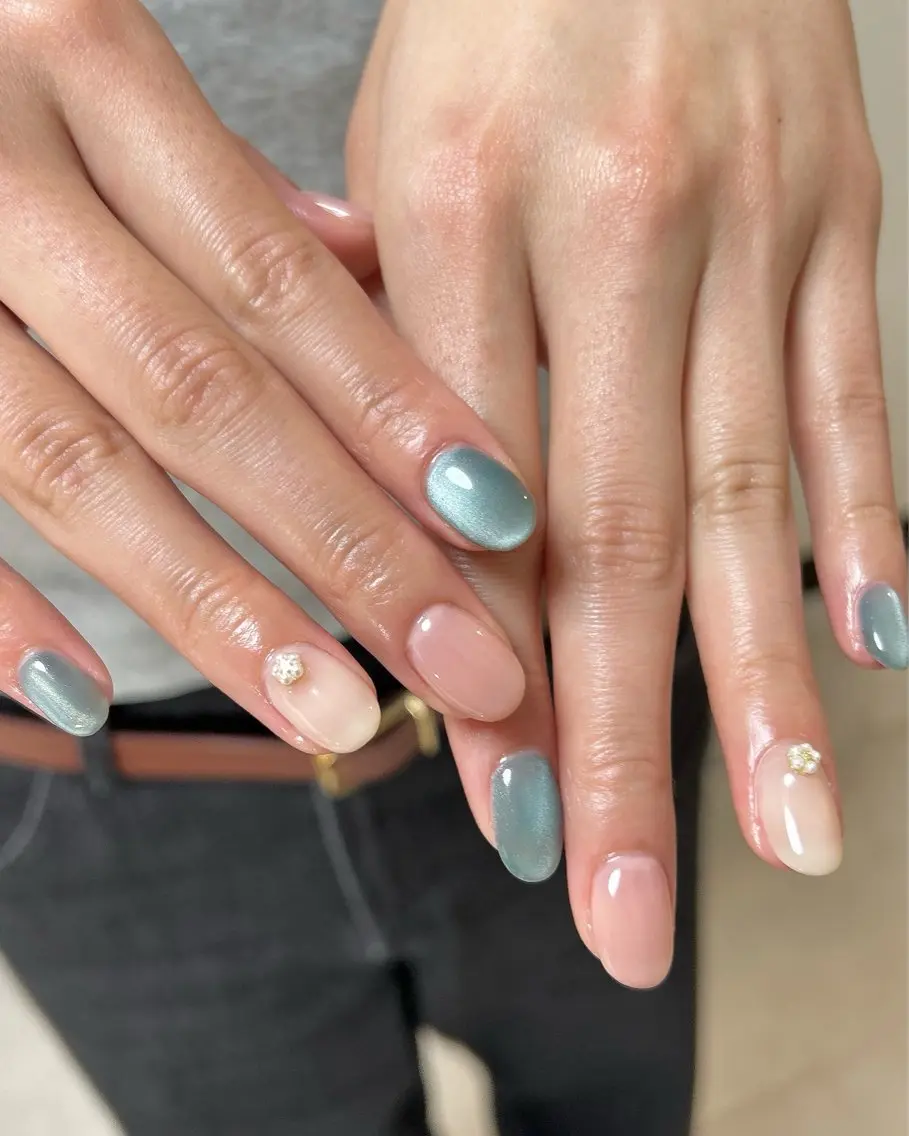 ネイル キラキラネイル ハンドネイル ten nail salon かえでのネイルデザイン