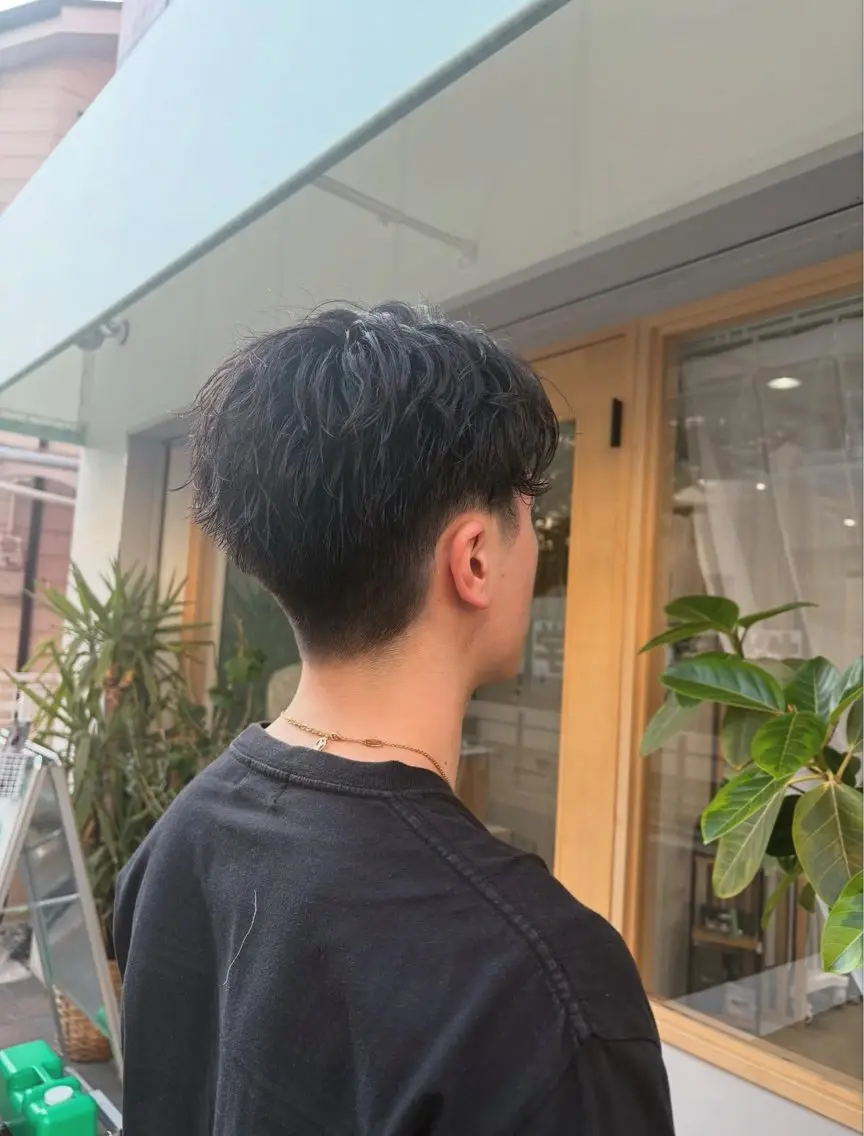 メンズカット＋パーマ✂️🌀［モデルクーポン][すぐ予約NG]¥2500(祝日+¥500)の写真