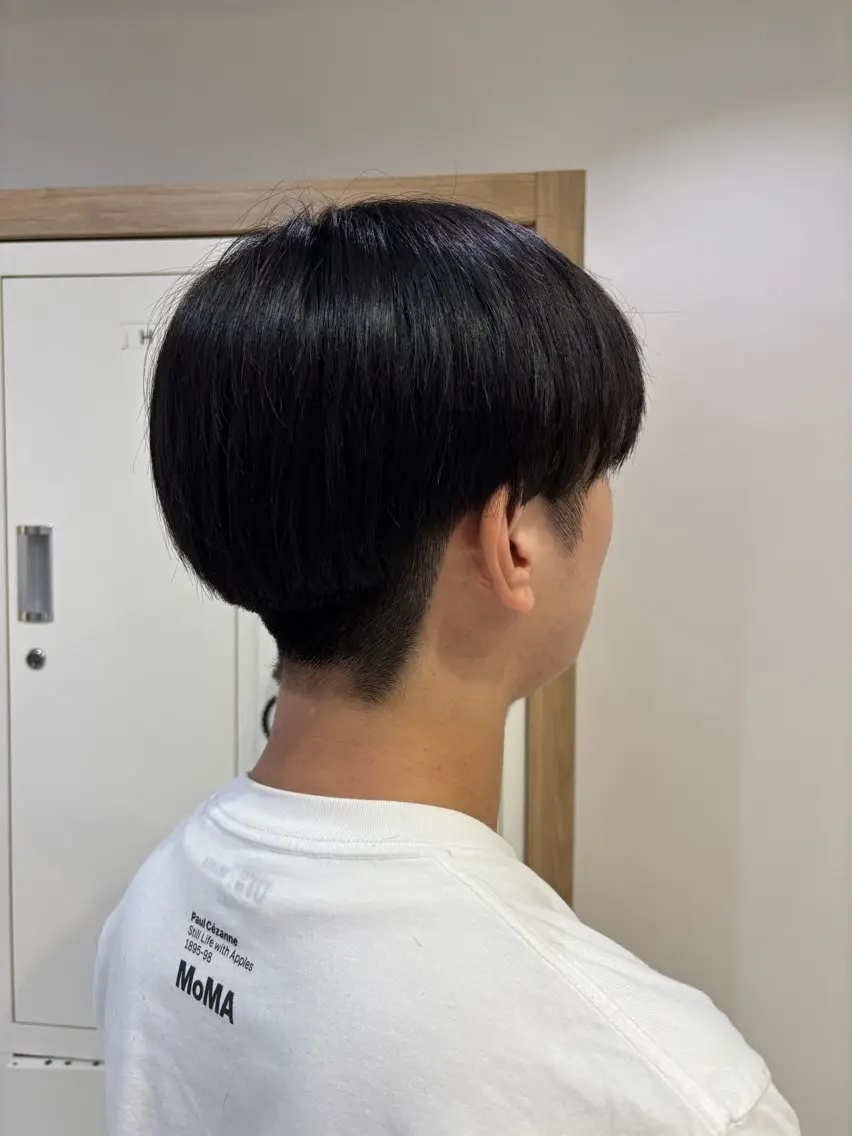メンズ マッシュ 刈り上げ 橋本 ななみのヘアスタイル